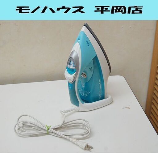 T-fal スチームアイロン FV9240 プログラム8 400  ブルー系 動作確認済み ティファール   札幌市 清田区 平岡