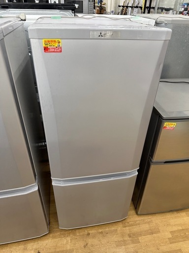 【ドリーム川西店御来店限定】三菱　冷蔵庫　MR-P15E-S1／クリーニング済み 【2002211255601712】