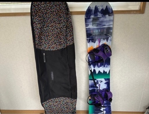 スノボセット（ケース、ボード、ワックス）