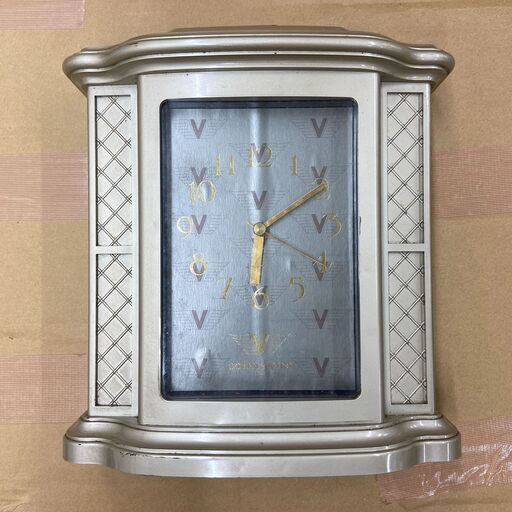 バレンチノ　置時計　可動品　小物入れ付き