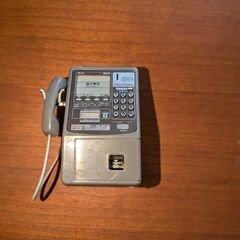 公衆電話ガチャガチャ　グレー