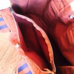 ✨正規品✨エルメス トートバッグ/フールトゥPM/キャンバス/ブラウンの画像