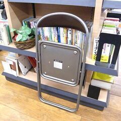 複数在庫あり コクヨ パイプイス ブラウン 茶 椅子 いす イス 会議室 オフィス 折り畳み 事務椅子 折りたたみ 札幌市厚別区 厚別店の画像