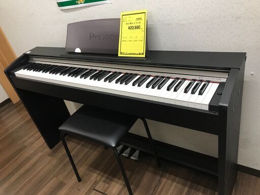 CASIO｜カシオ 電子ピアノ PX-770BK ブラックウッド調 [88鍵盤]  グランドピアノ音　3センサースケーリングハンマーアクション鍵盤II スタイリッシュ 堺市 石津 ジャングルジャングル石津店