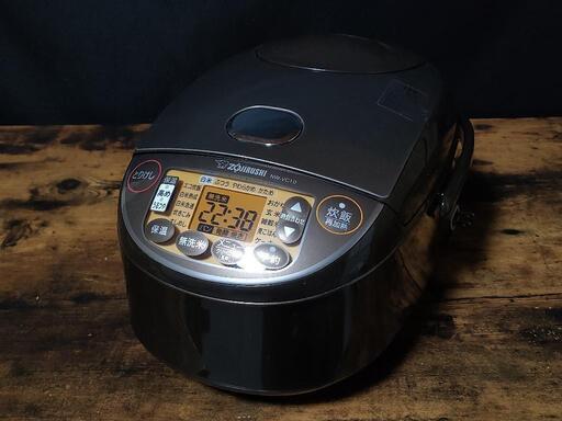 象印炊飯器☆極め炊き 2022年製☆中古超美品 NW-VC10 【5合】米農家スタッフも愛用中☆オススメ