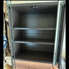 食器棚　本棚　CD10月以降処分します。　の画像