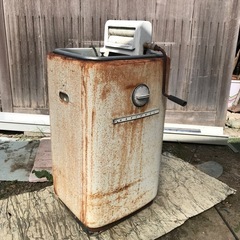 脱水機　洗濯機　昭和レトロ