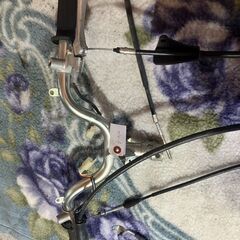 ☆GARAGE-ECO☆D-012中古パーツ スズキ　レッツ4 CA45A ハンドル等の画像