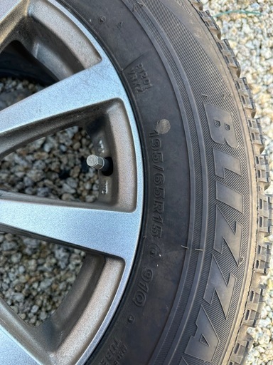 195/65R15スタッドレスホイールセット