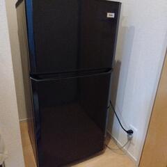 決まりました　冷蔵庫　ブラック
