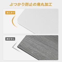 ブランドCubiCubi シンプルホワイトデスクの画像