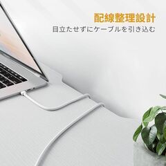ブランドCubiCubi シンプルホワイトデスクの画像