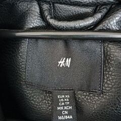H&Mレザージャケットの画像