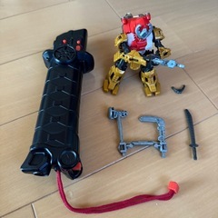 バトロボーグx3とサムライボーグx1とバトルフィールドのセット　...