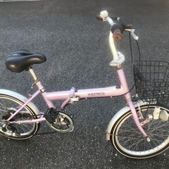 自転車 折りたたみ自転車の画像