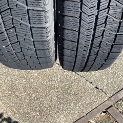 ブリザック　VRX スタッドレスタイヤ　155/65R-14 4本の画像
