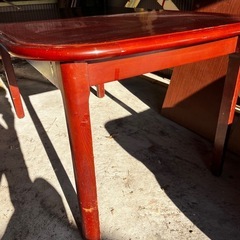 家具テーブル　ウッドの画像