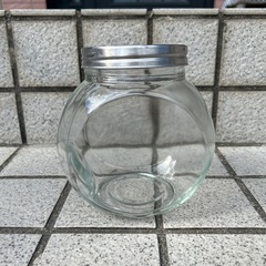 ガラス瓶1個　　メダカ　ベタ　グッピー　　水槽　レトロ