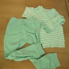 【子供服】秋冬用パジャマ
120cm　2着セットの画像