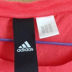 adidas半袖シャツ   150～160cmの画像