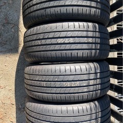 タイヤとホイール×4本　225/50/R17 アウディ純正ホイール　audiの画像