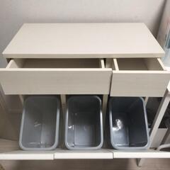 ゴミ箱シェルフの画像