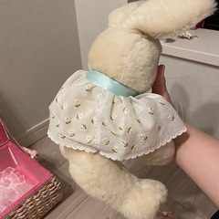 香港ドールウサギちゃん、ヴィンテージ裁縫箱セットの画像