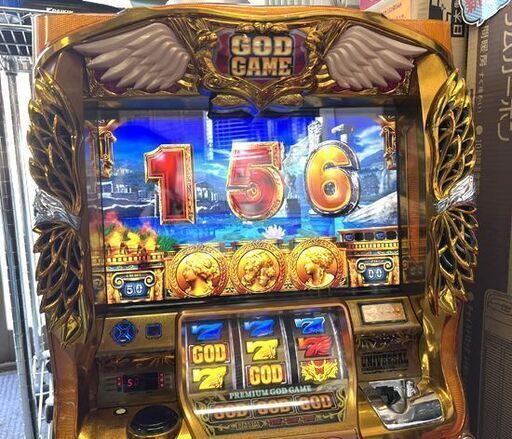 実機 ユニバーサルブロス パチスロ ミリオンゴッド 神々の凱旋 不要機 ドアキー 設定キー MILLION GOD