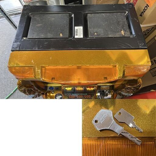 実機 ユニバーサルブロス パチスロ ミリオンゴッド 神々の凱旋 不要機 ドアキー 設定キー MILLION GOD