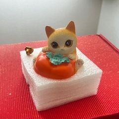 福猫 置物　飾り物の画像