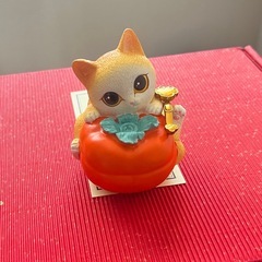 福猫 置物　飾り物