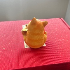 福猫 置物　飾り物の画像