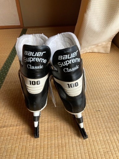 アイスホッケーの靴