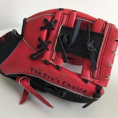 【中古品】子供用 野球グローブ 幼児~小学校低学年向け 右投げ用 左手着用 スポーツ用品の画像