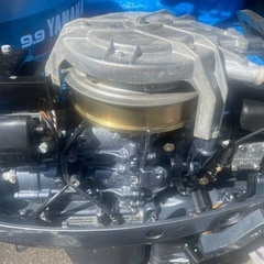 YAMAHA 船外機　2スト9.9馬力　 値引き交渉あり気軽にご相談下さい。の画像