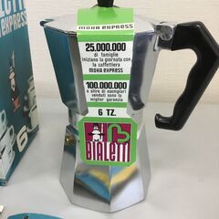 🐱【新品・未使用品】BIALETTI(ビアレッティ) Bialettiモカエキスプレス 3カップ用 直火式 ( コーヒーメーカー エスプレッソメーカー マキネッタ )の画像