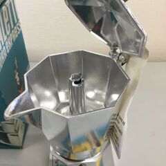 🐱【新品・未使用品】BIALETTI(ビアレッティ) Bialettiモカエキスプレス 3カップ用 直火式 ( コーヒーメーカー エスプレッソメーカー マキネッタ )の画像