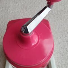 SALE 象印 マホービン 昭和 レトロ ハイ アイス M-4000 かき氷器 氷削り器の画像