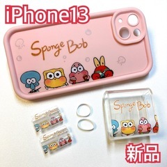 ☆新品☆ スポンジボブ 赤ちゃん スマホケース　iPhone13