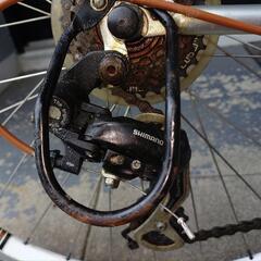 あげます、貰って下さい、引取限定　ドッペルギャガーブルホーンハンドル自転車の画像