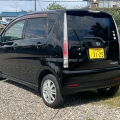 ★車検付き★コミコミ価格！ムーヴカスタム X 車検付き MOMOステアリング キーフリー 社外地デジナビ Bluetoothオーディオの画像