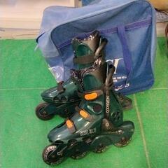 1014-051 インラインスケート　25cm　バッグ、プロテク...