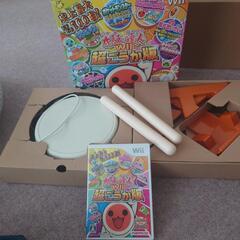 Wii 🥁太鼓の達人➕ 太鼓とバチセットの画像