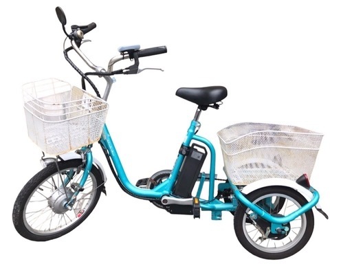 ★電動アシスト 三輪自転車  ミムゴ アシラクチャーリー MG-TRM18MINI 電動自転車 自転車 　カイホウジャパン　18インチ　高齢者　転倒防止　安全運転