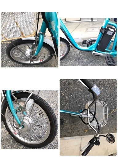 ★電動アシスト 三輪自転車  ミムゴ アシラクチャーリー MG-TRM18MINI 電動自転車 自転車 　カイホウジャパン　18インチ