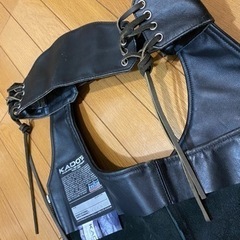 カドヤ（KADOYA）　レザーチャップス　２２インチ　Mサイズぐらいの画像