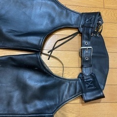 カドヤ（KADOYA）　レザーチャップス　２２インチ　Mサイズぐらいの画像