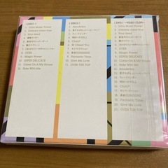 Hey!Say!JUMP ベストCDとライブDVDの画像
