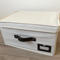 収納ボックス　白　ナチュラルキッチンの画像