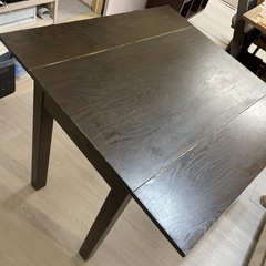 ダイニングテーブル　90×88.7 傷だらけ　申し込み締め切り1...
